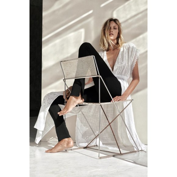 Zara Long Embroidered Blouse - Picture 2 of 3